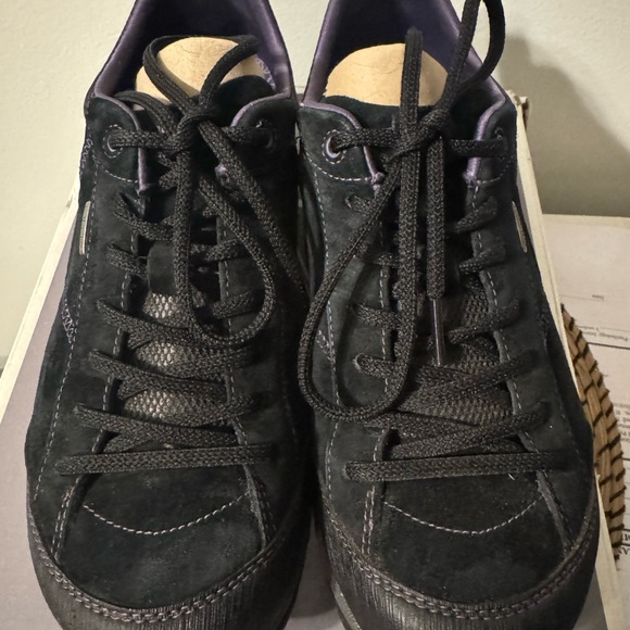 Dansko Women’s Black Waterproof Sneakers Hiking Paisley Suede 41 / 10 - Picture 3 of 12